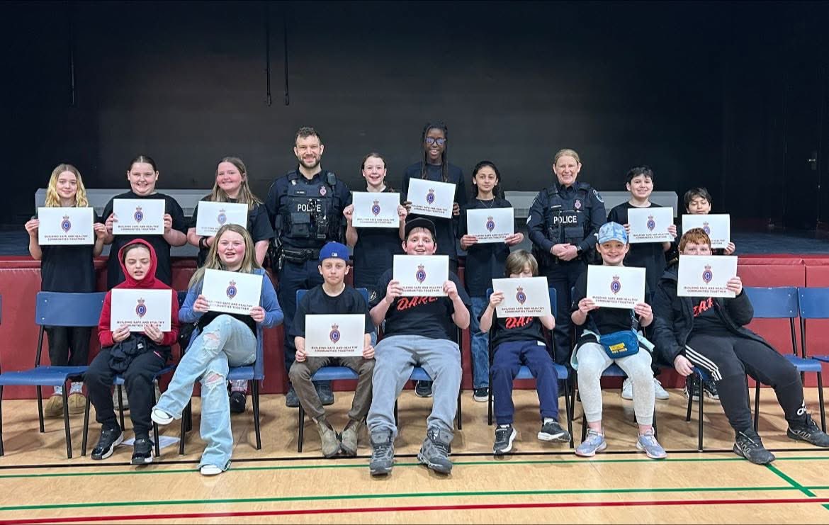 Congrats to our Grade 6 students who graduated from the DARE program today! So proud of our kiddos! So thankful for our partnership with the <a href="/RNC_PoliceNL/">Royal Newfoundland Constabulary</a> - together we make a great team! <a href="/NLSchoolsCA/">NLSchools</a>