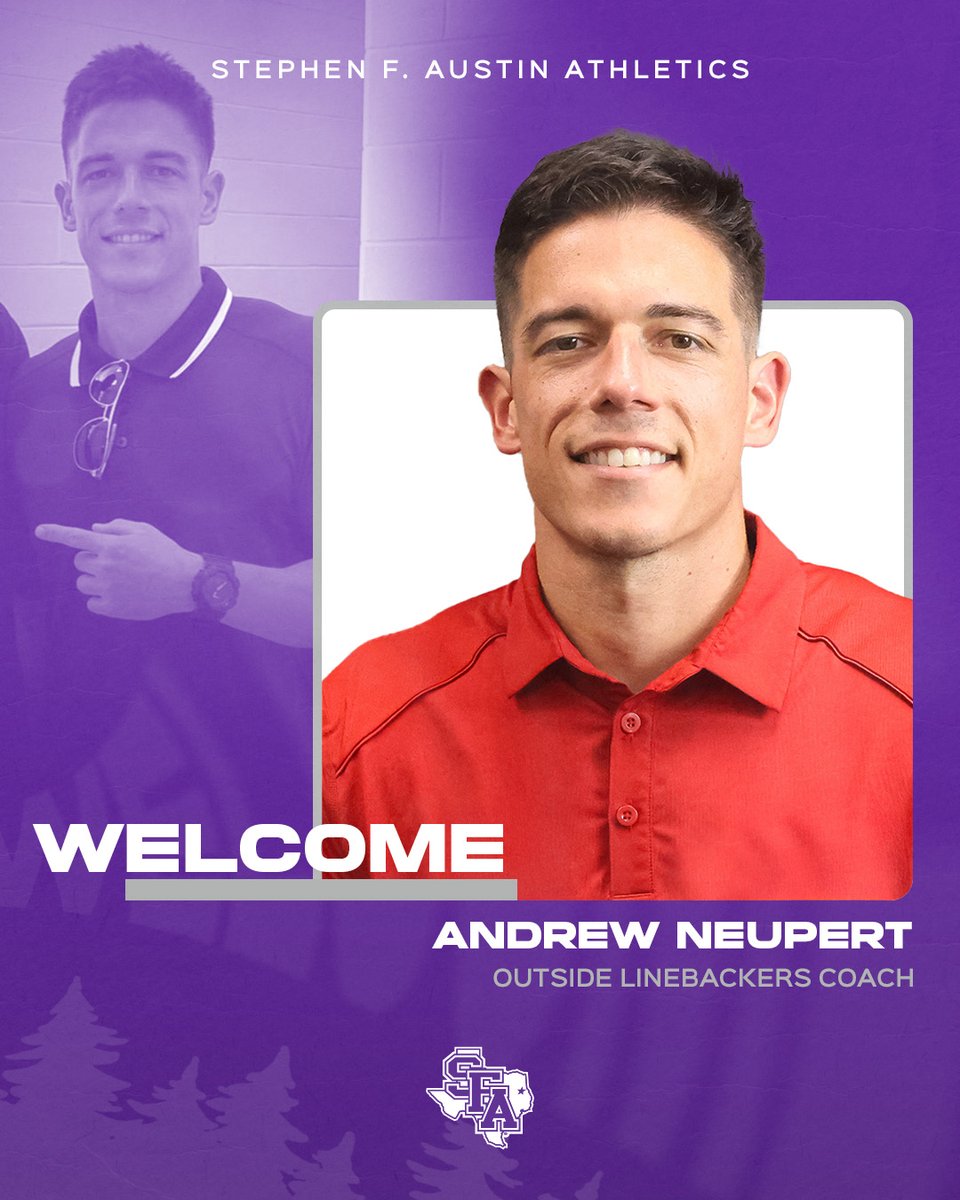 Welcome <a href="/CoachNEUP/">Andrew Neupert</a> to The Piney Woods! 🌲🪓

#AxeEm x #EastTexasTough