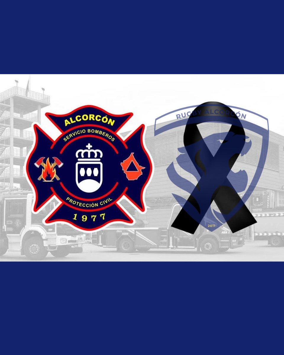 Alcorcón Rugby (@rugbyalcorcon) on Twitter photo Lamentamos profundamente el fallecimiento de dos bomberos en nuestra localidad. Todo nuestros apoyo a sus familiares y amigos así como a los compañeros de estos dos valientes que también han resultados heridos. DEP
#heroes <a href="/alcorconbombero/">Bomberos de Alcorcón</a> Lamentamos profundamente el fallecimiento de dos bomberos en nuestra localidad. Todo nuestros apoyo a sus familiares y amigos así como a los compañeros de estos dos valientes que también han resultados heridos. DEP
#heroes <a href="/alcorconbombero/">Bomberos de Alcorcón</a>