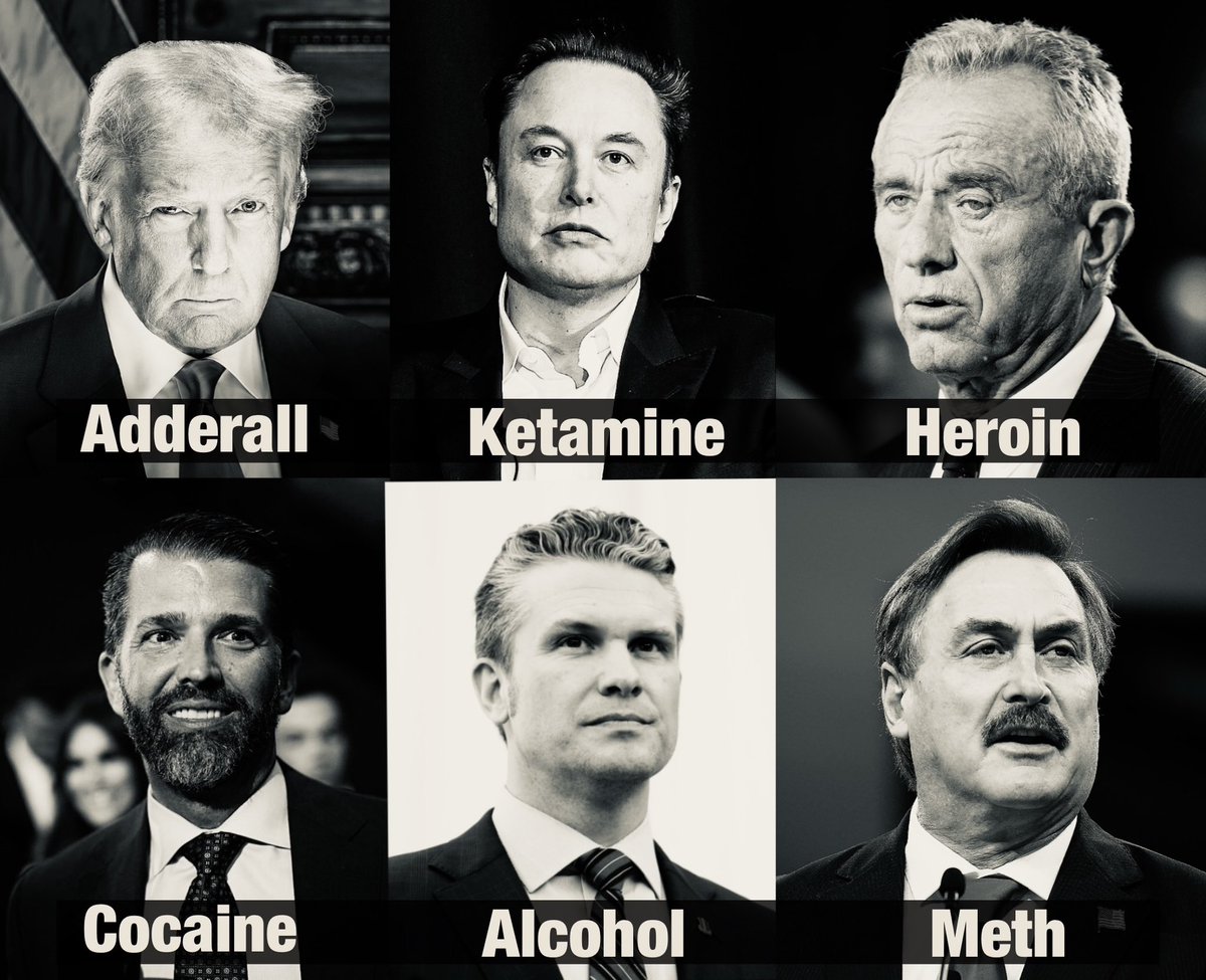 mosaisms's tweet photo. All The Presidents Addicts. https://t.co/nnMdEM41hn
