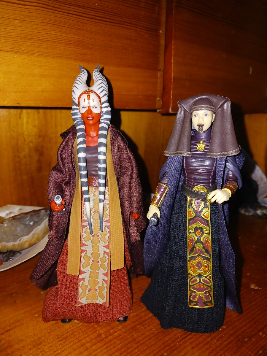 My Pre-Orders #starwars #blackseries for #ShaakTi and #Luminara came in!!