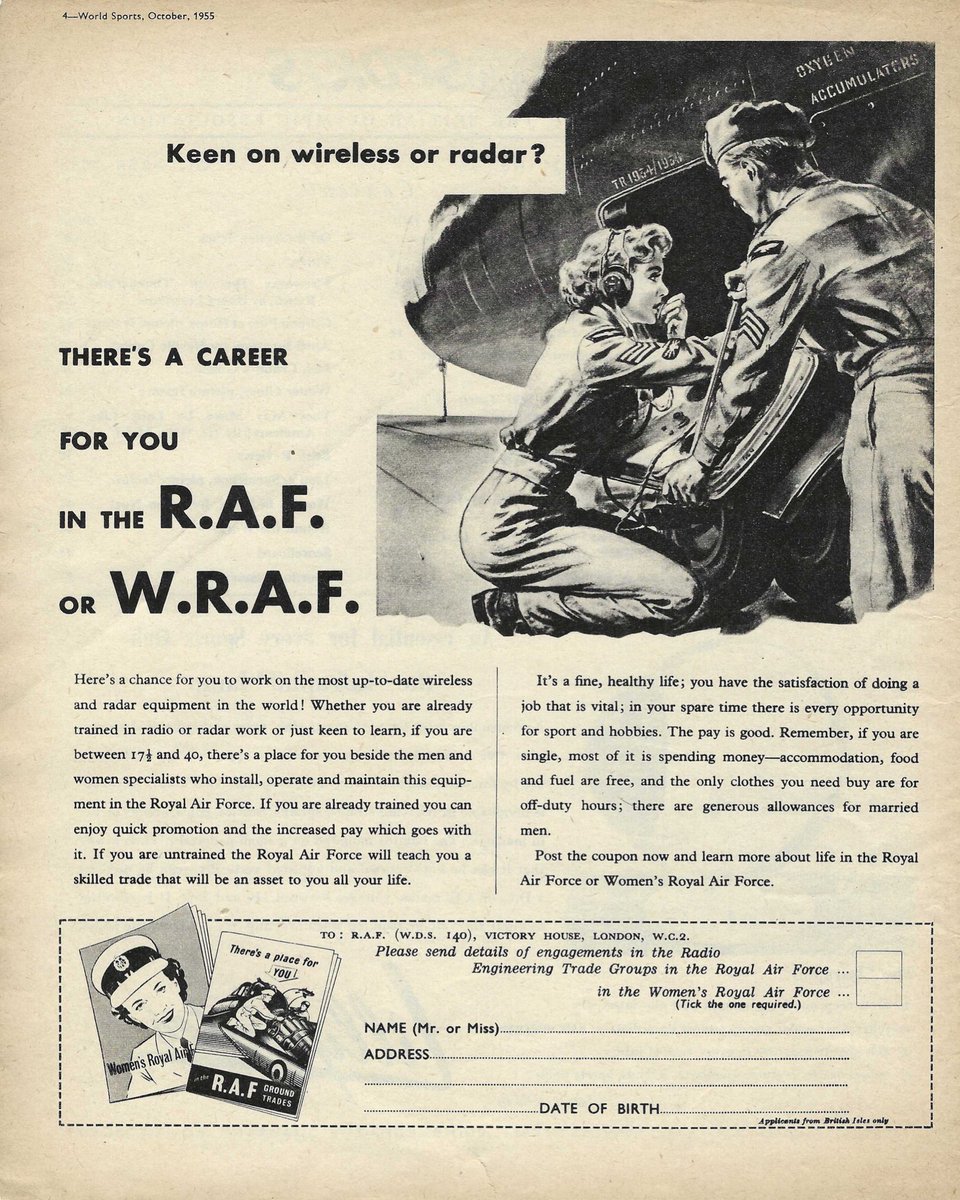 Apply to one of these 1950s ads and you may well have found yourself working in an underground nuclear bunker…