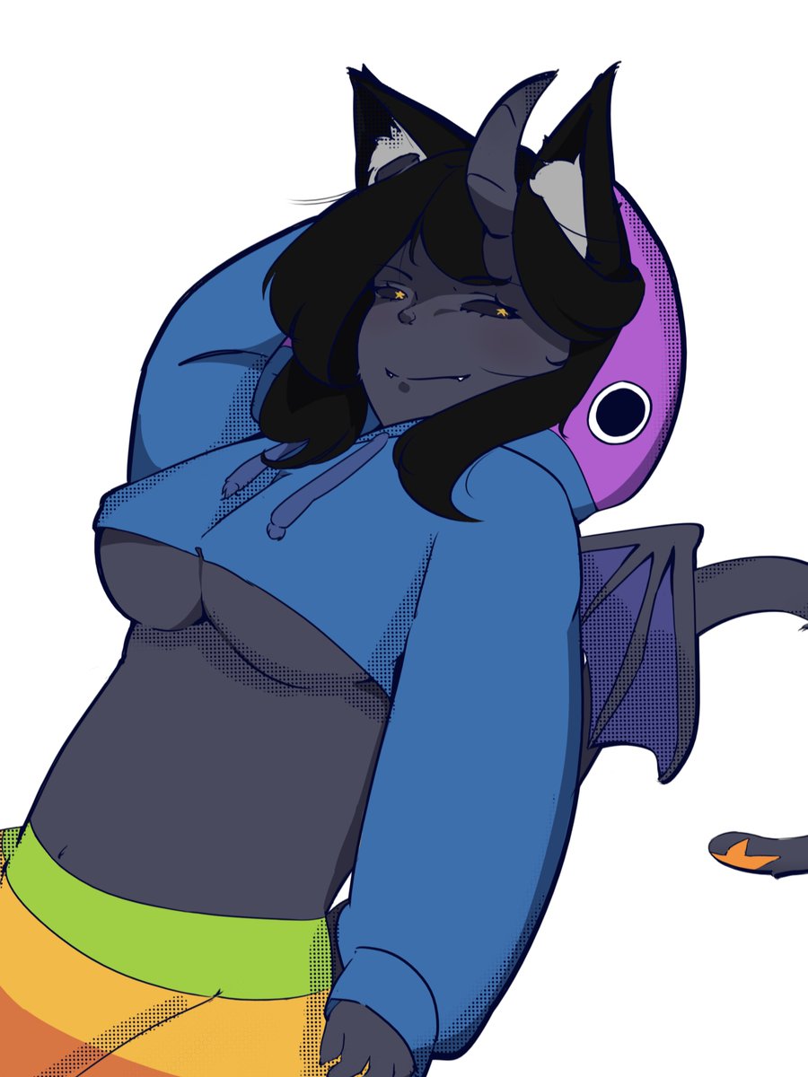 Had to pay some debts, so I had to commission myself as a anime cat girl.