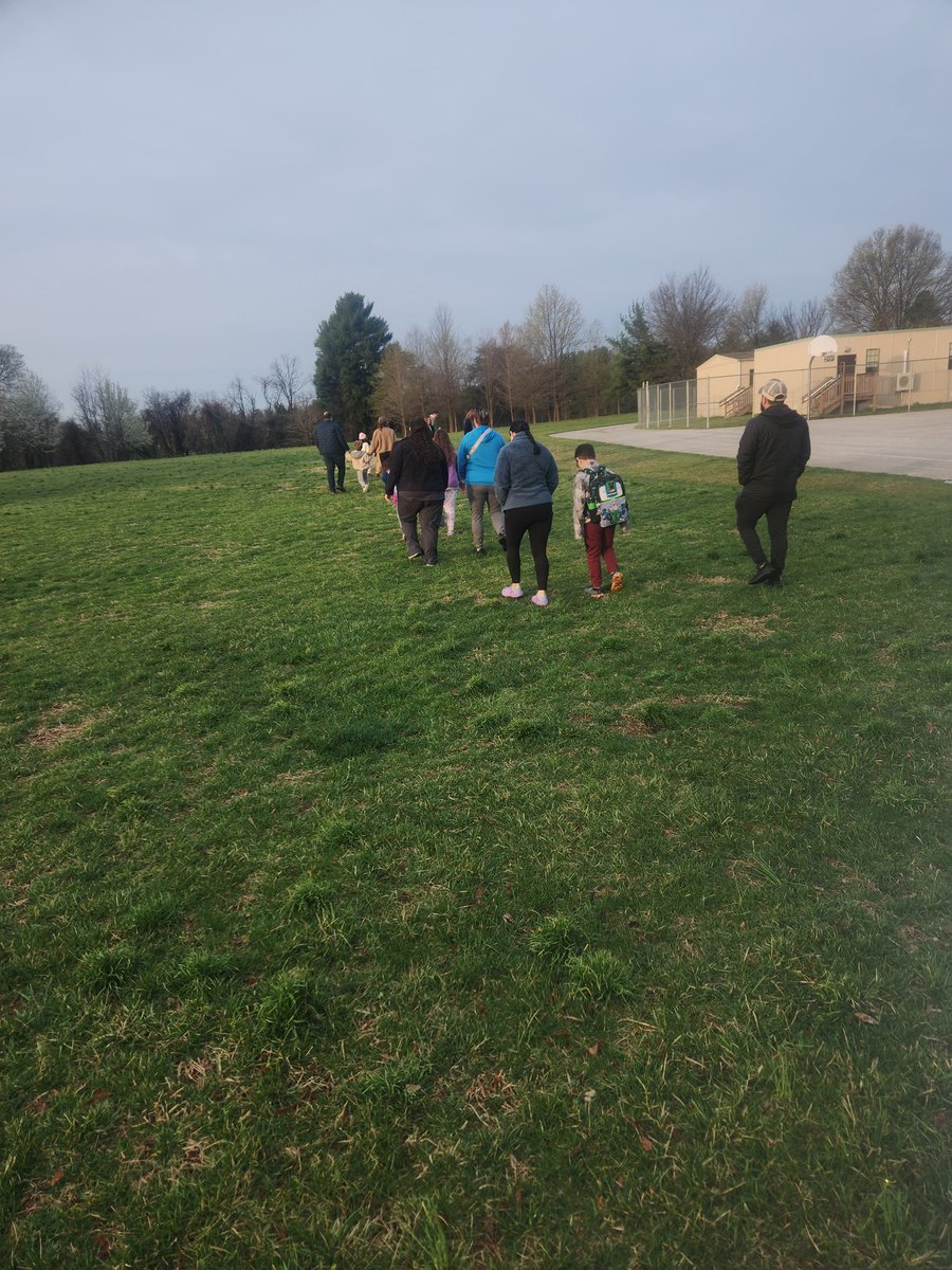The Overlook Community is walking for National Walking Day this morning. #BelongGrowSucceed