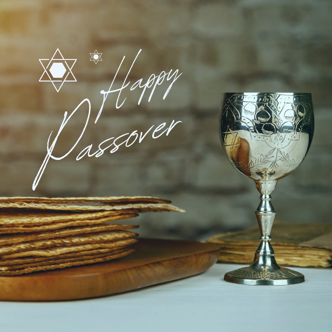 Wishing you a joyful &amp; liberating Passover! May you feel freedom from stress, joy with loved ones, renewal of spirit &amp; connection to meaningful traditions. #Passover #Freedom #Joy #Love #HappyPassover