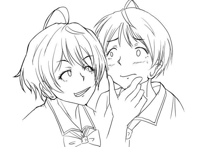 #マケイン 
おはぬくしお。昨夜は天愛星さんで盛り上がってた界隈
檸「ぬっくん、私だけ見てろって言ったでしょ?(意訳)」
温「・・・。」 