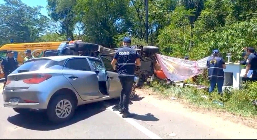 #Ahora: la justicia otorga prisión domiciliaria a Eugenio Sanabria Vierci, responsable del accidente en San Bernardino que terminó con la vida de cuatro personas. El imputado había dado positivo al alcotest.