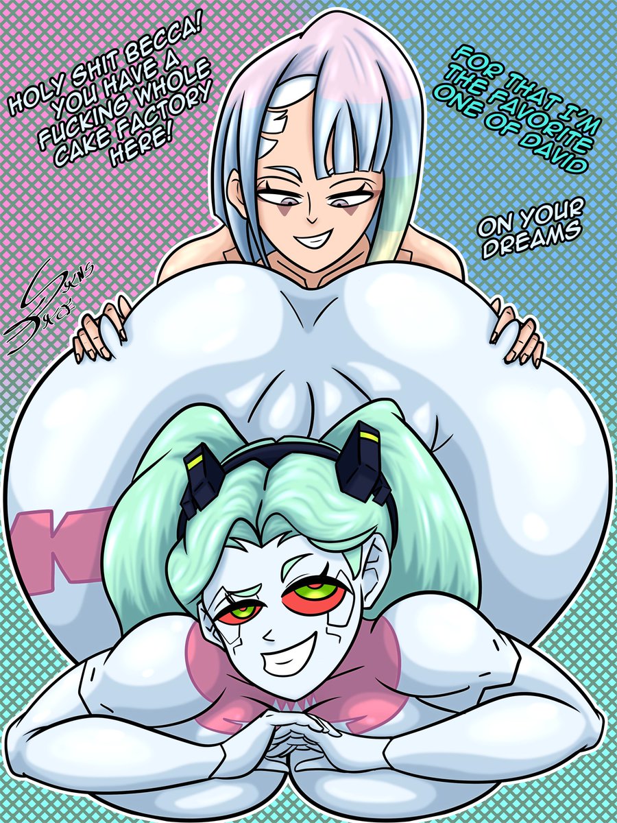 Rebecca and Lucy spending time together