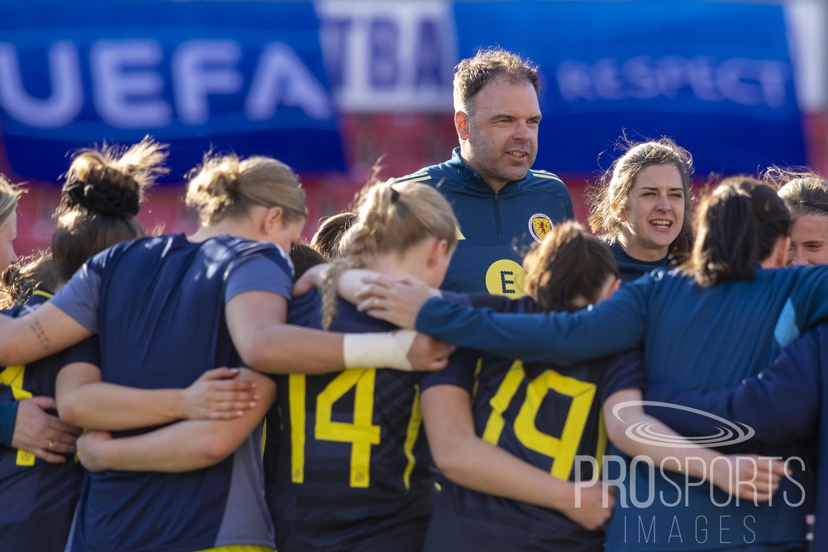 A sunny Broadwood Stadium as the <a href="/ScotlandNT/">Scotland National Team</a>  U19 Women put on a show beating Czechia 4-0 in the 1st of their UEFA Women's U19 Euro Qualifiers #football #womensfootball #europeanfootball #scottishfootball #UEFAWomensU19Euros #canonr3 #canon #canonphotography #canonuk