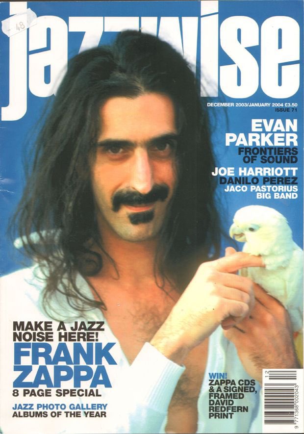 April is not just for Fools – it’s also Jazz Appreciation Month. Here’s Zappa’s December 2003/January 2004 feature for <a href="/Jazzwise/">Jazzwise</a> 🎷

Photo by Michael Ochs