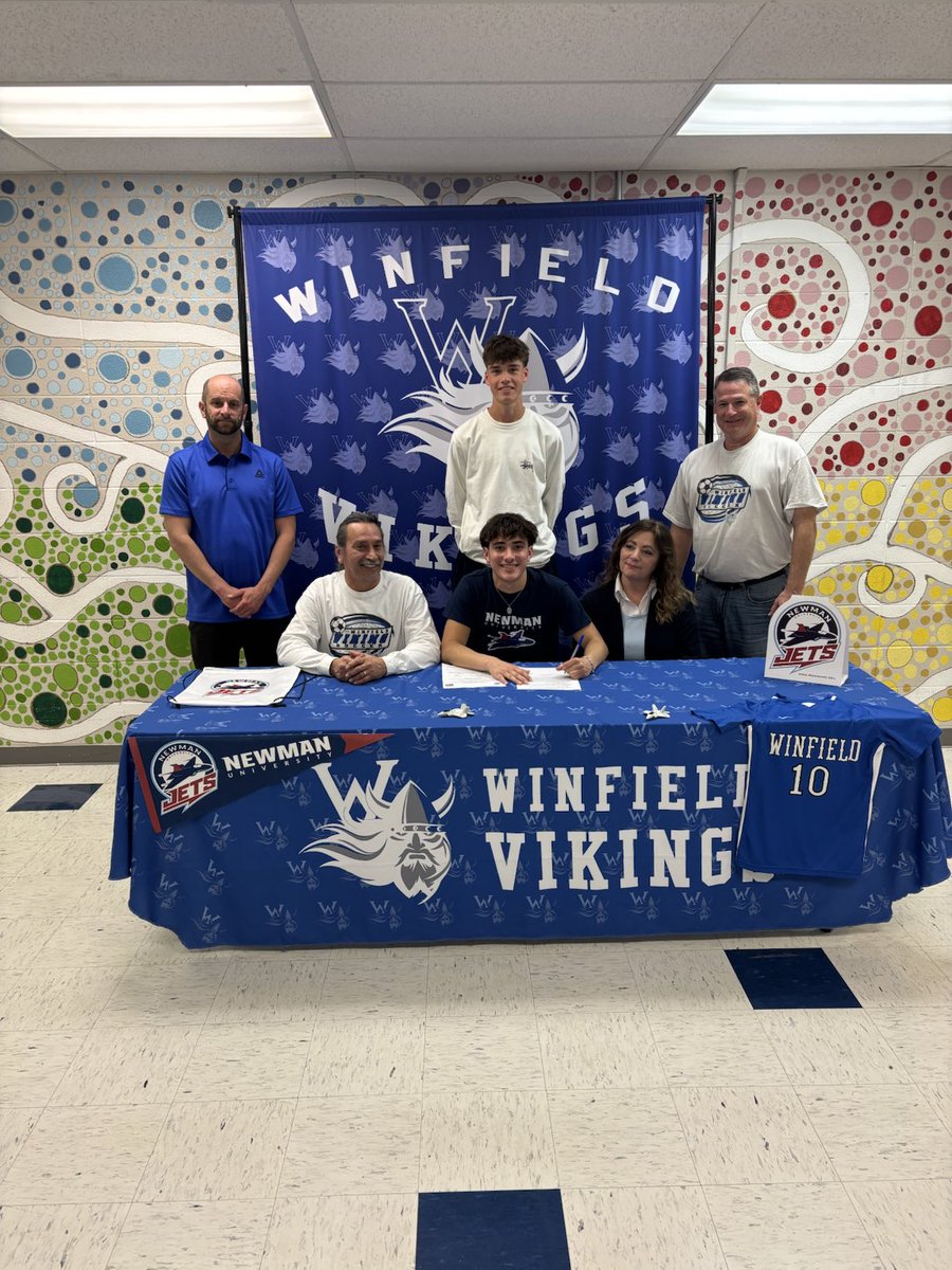 Congrats to Gabe Tapia on signing with Newman University for men’s soccer!