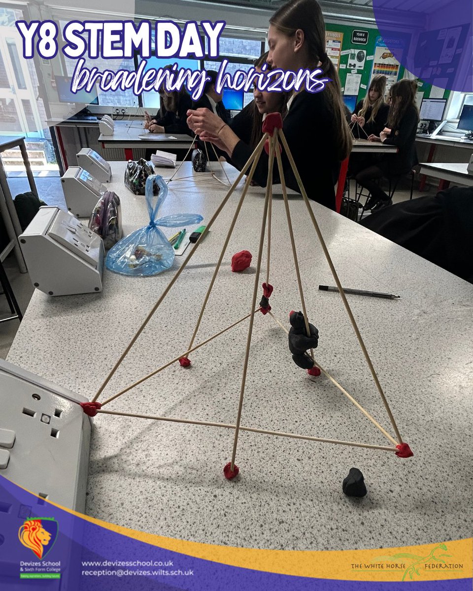 Devizes School (@devizesschool) on Twitter photo What a brilliant day Year 8 had yesterday, as they fully engaged in our STEM Day!
The students spent lessons with different employers from a wide spectrum of STEM industries, including <a href="/RoyalNavy/">Royal Navy</a>, <a href="/edfenergy/">EDF 🇬🇧</a>, <a href="/CanalRiverTrust/">Canal & River Trust</a>, <a href="/DefenceHQ/">Ministry of Defence 🇬🇧</a> & Beard Construction- thanks for coming! What a brilliant day Year 8 had yesterday, as they fully engaged in our STEM Day!
The students spent lessons with different employers from a wide spectrum of STEM industries, including <a href="/RoyalNavy/">Royal Navy</a>, <a href="/edfenergy/">EDF 🇬🇧</a>, <a href="/CanalRiverTrust/">Canal & River Trust</a>, <a href="/DefenceHQ/">Ministry of Defence 🇬🇧</a> & Beard Construction- thanks for coming!