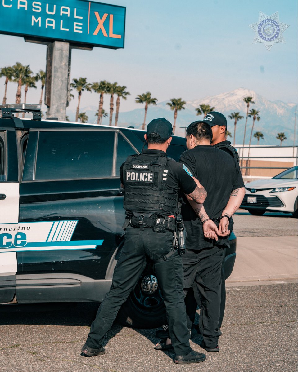 SanBernardinoPD's tweet image. COMBATING RETAIL THEFT

@SBPD_CHIEF 

#SBPD #NotInOurCity #JoinSBPD #GettingAfterIt