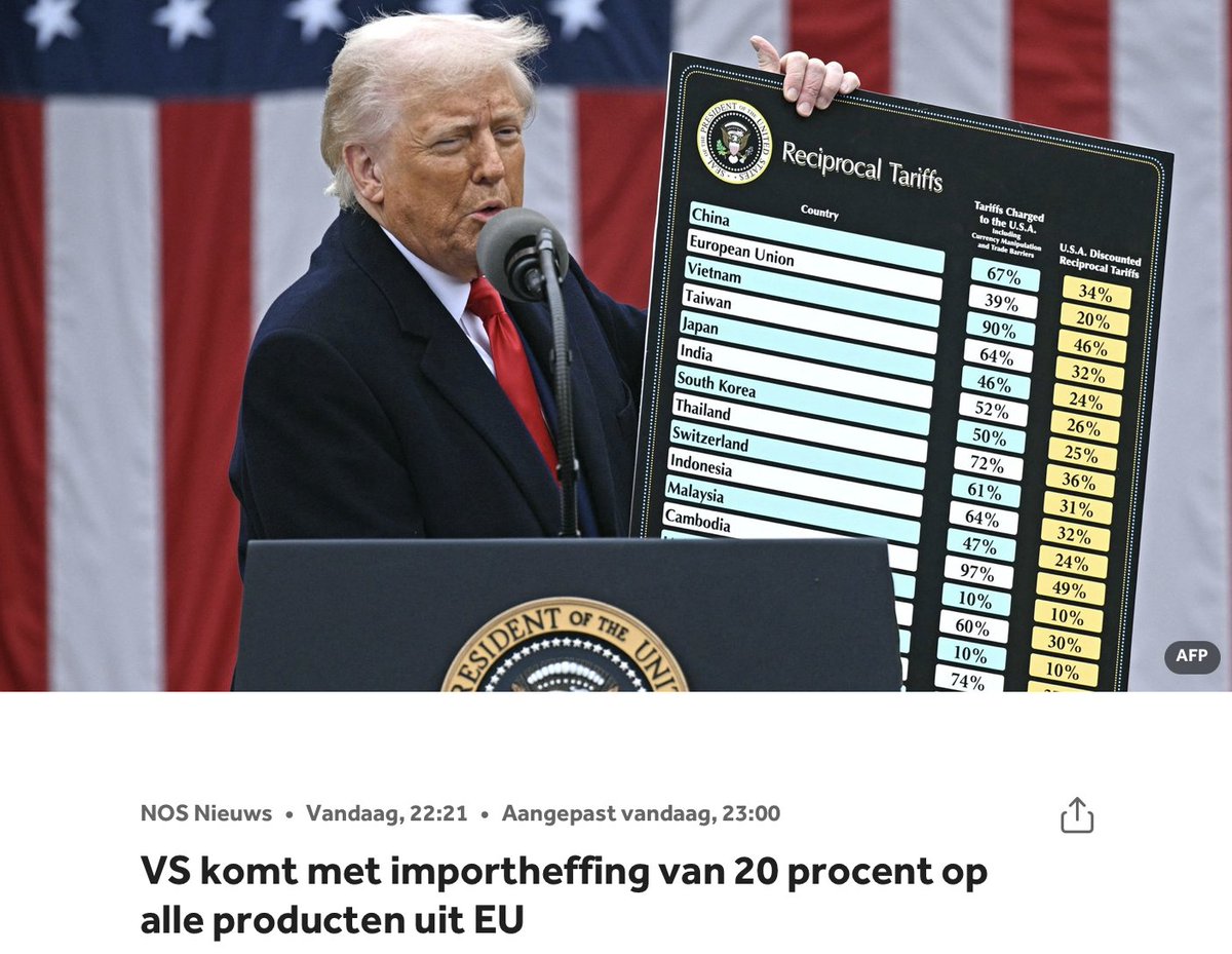 Niemand in Europa wil een handelsoorlog. Want in zo’n oorlog heb je alleen maar verliezers. Europa moet eensgezind haar burgers verdedigen en tegenmaatregelen nemen als Trump doorzet. Samen staan we sterk.