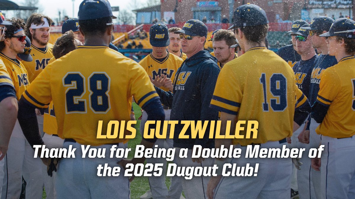 Taking a moment to thank our Dugout Club Members! Your support means the world to us!