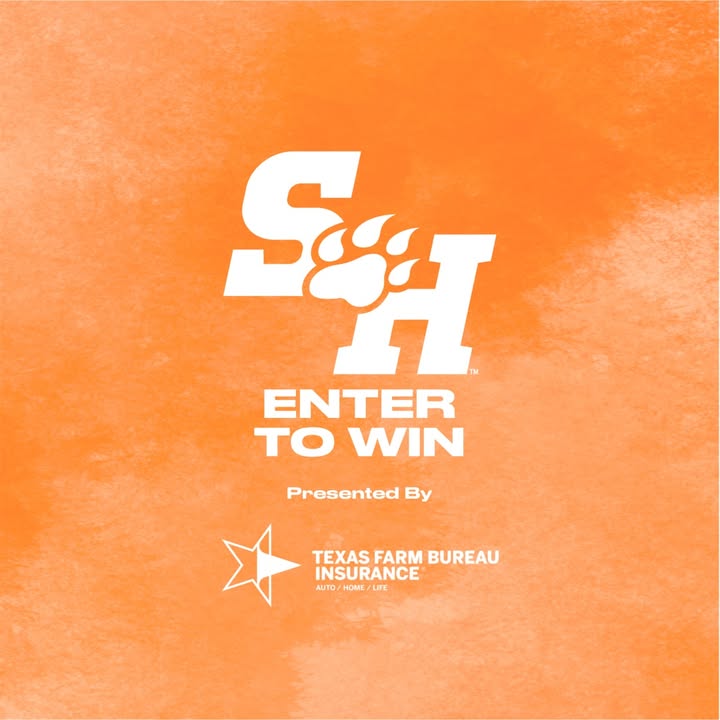 Texas Farm Bureau Insurance is giving away 4 tickets, the ceremonial first pitch, and a $50 Barefoot Campus Outfitter gift card for the @bearkatsbsb vs Texas A&amp;M game on April 8th. 

Enter to win: shusweeps.sqwadhq.com