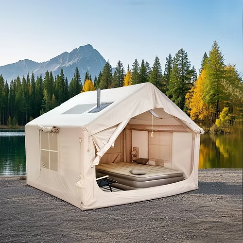 besthealthwell's tweet photo. Camp like a pro with this 80"x73" Inflatable Camping Tent with Stove Jack! No more struggling with poles—just inflate, set up, and get cozy.
Buy now :
https://t.co/4JGscNy7Qd
#AllSeasonTent #HomeInTheWild #DurableTent #EasyCamping #TrailBlazers #bestofthebesthealthwellness https://t.co/pm3UVrehcE