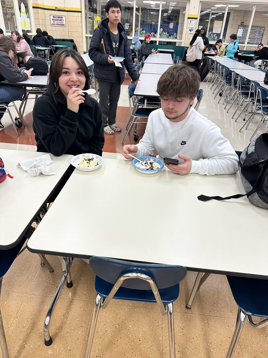 A couple pics from our first annual <a href="/rhschools/">rhschools</a> ice cream social hosted by our student leaders!  Proceeds benefit the Class of 2027.  The event was a hit! <a href="/aallenbegreat/">Arkee Allen</a>