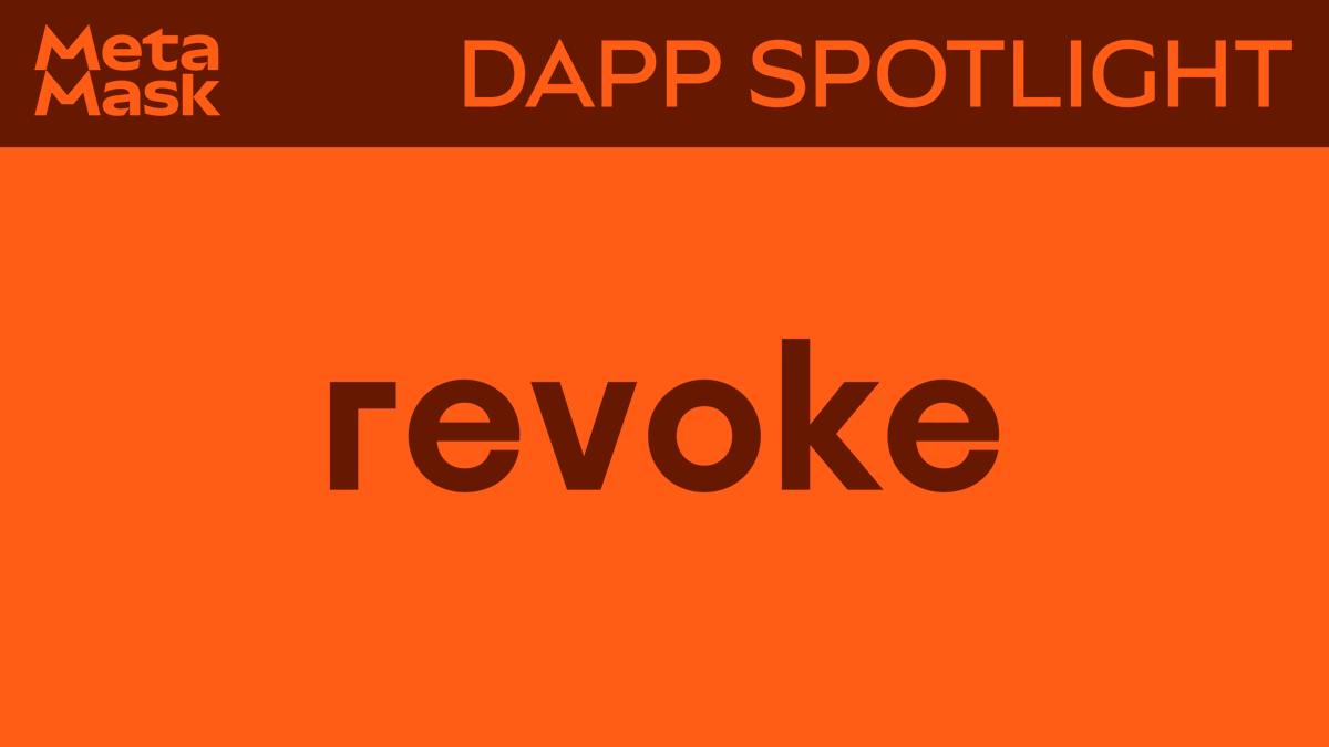 MetaMask's tweet image. One of the best ways to keep your crypto safe is to regularly revoke smart contract approvals that are no longer necessary.

To do this, you can use @RevokeCash - which you can now directly access via MetaMask Portfolio.