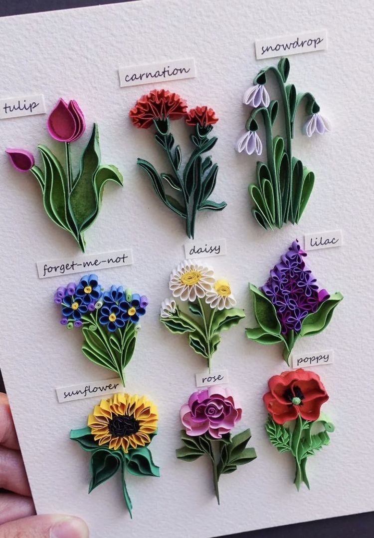 heart_jpg's tweet image. paper flowers 💐