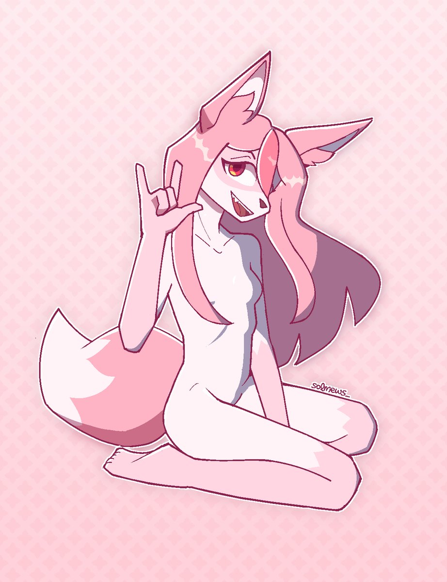 solmews_'s tweet photo. nazuna bc she pretty 🦊🩷

#furryartist #brandnewanimal https://t.co/5D7FPZvMpd