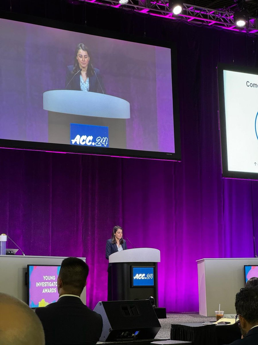 Muthu Vaduganathan (@mvaduganathan) on Twitter photo Couldn't be more proud of new faculty <a href="/safchat/">Safia Chatur, MD</a> for winning this year's highly competitive Parmley Prize
Recognizing the best 1st-author publications by early career investigators in <a href="/JACCJournals/">JACC Journals</a>
For her work examining ARNI in HF & advanced kidney risk
jacc.org/doi/10.1016/j.… Couldn't be more proud of new faculty <a href="/safchat/">Safia Chatur, MD</a> for winning this year's highly competitive Parmley Prize
Recognizing the best 1st-author publications by early career investigators in <a href="/JACCJournals/">JACC Journals</a>
For her work examining ARNI in HF & advanced kidney risk
jacc.org/doi/10.1016/j.…