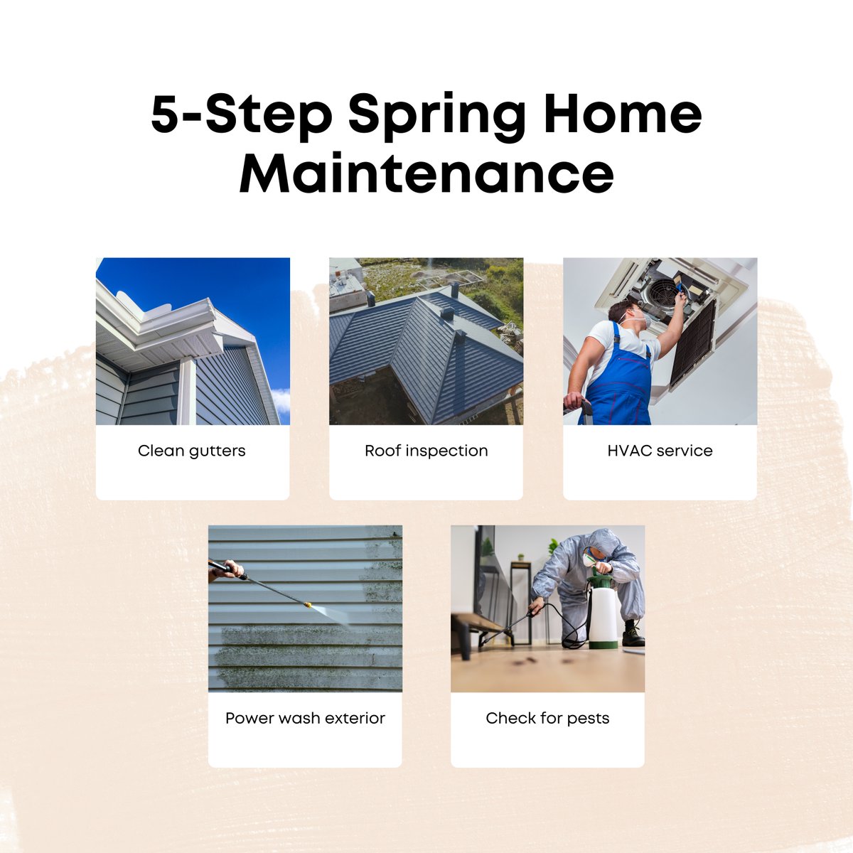 BeckyRealtor87's tweet image. A little home maintenance now can save you money later! Get ahead with spring tasks like roof checks, HVAC servicing, and gutter cleaning. 🧰🏡

#homemaintenance #springchecklist #homeownertips #jgrealtor #realestate #rebecarecio #rebecajgrealtor