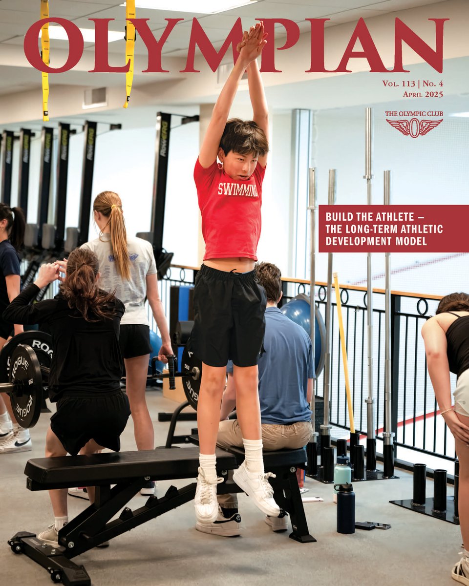 The April 2025 #OlympianMag showcases the Club's long-term athletic development model for Junior athletes, which strives to create more well-rounded athletes who are stronger, more coordinated and better equipped to pursue their goals! Visit the OC website (link in bio) to read