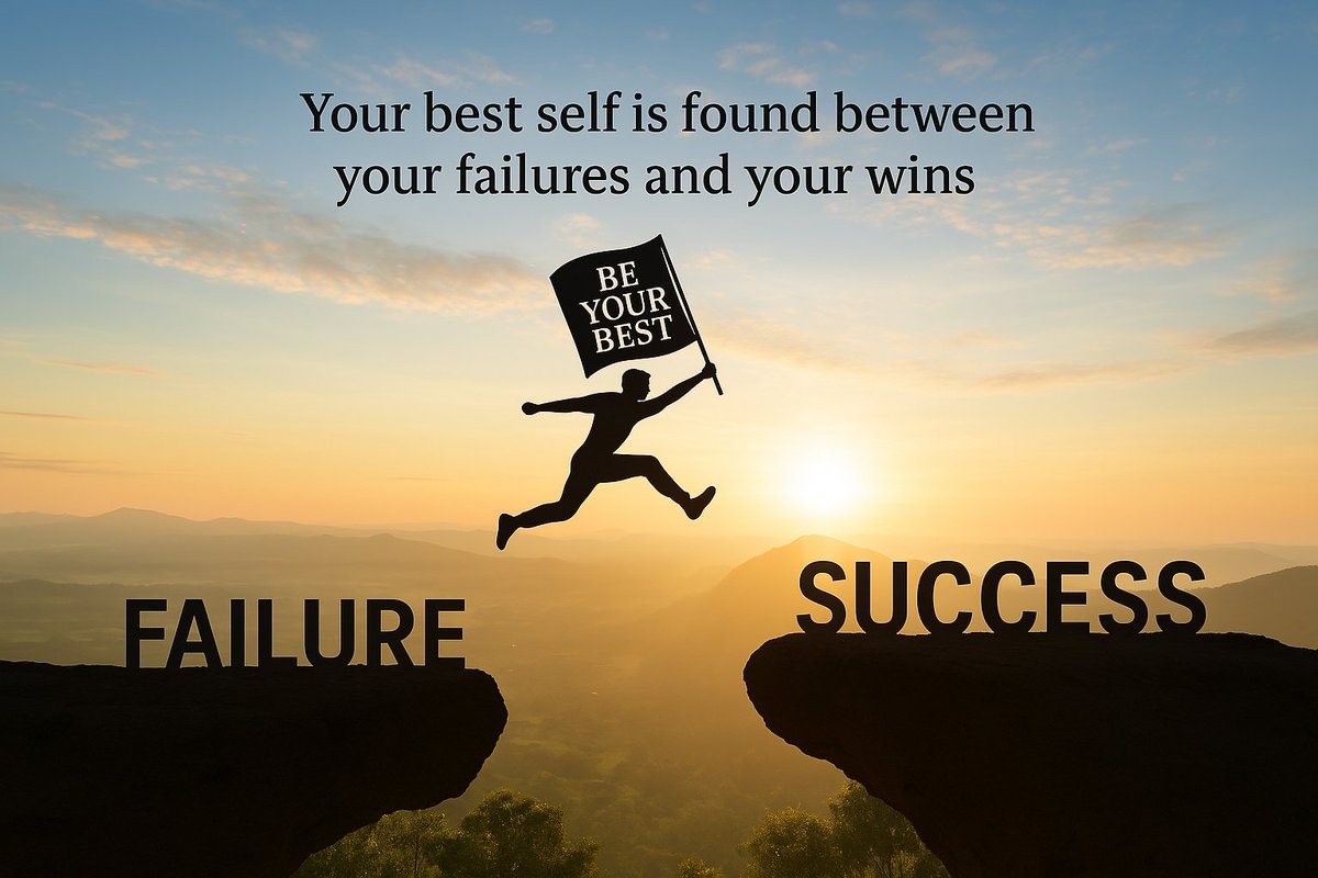 Most people want to skip failure and land directly on success.

Doesn’t work that way.

You get better by doing hard things, failing, adjusting, and trying again. That space—between getting it wrong and eventually getting it right—is where you actually improve.

If you're only