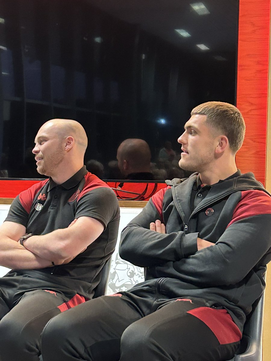 The pics from the latest meeting with <a href="/TheRiversiders/">The Riversiders</a> with <a href="/LiamMarshall20/">Liam Marshall</a> &amp; Brad O’Neill (<a href="/BradOneill17/">Brad Oneill</a>), the <a href="/WiganWarriorsRL/">Wigan Warriors 🍒⚪️</a> duo were the guests for the evening.