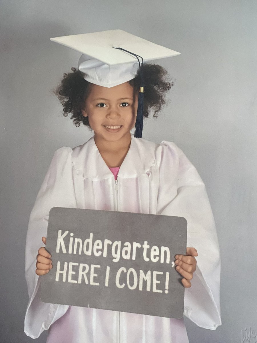 jarelleelaine's tweet photo. My lil smart, empathetic, beautiful lil gran-girl will be a kindergarten Sailor ⚓️ w/her sister next year! WHY does time have to fly?
Why?
#timeflies
#Kindergartenloading
#SailorNation https://t.co/aJMicWmdaK