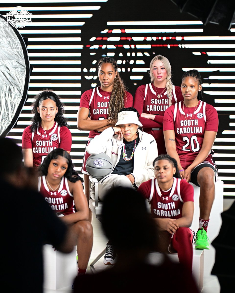 NCAA March Madness (@marchmadnesswbb) on Twitter photo Gamecocks serving game face 😮💨
#MarchMadness x #WFinalFour x <a href="/GamecockWBB/">South Carolina Women's Basketball</a> Gamecocks serving game face 😮💨
#MarchMadness x #WFinalFour x <a href="/GamecockWBB/">South Carolina Women's Basketball</a>