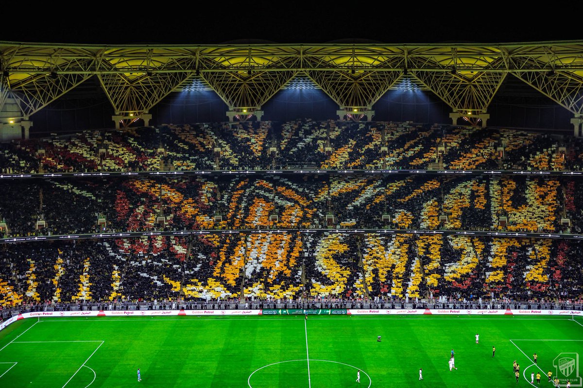 الاتحاد لنهائي أغلى الكؤوس
الاتحاد يتصدر دوري روشن
الاتحاد مدرج عظيم من ذهب "واجهة الرياضة السعودية"

الصيااااح على قدر الألم