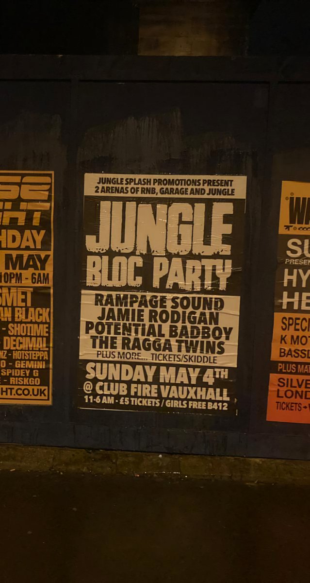 Yo next best ting next month 👀
Can't say yuh ain't been warned
Grab £5 🎫⬇️🎫 no longing!!!
skiddle.com/e/40668398