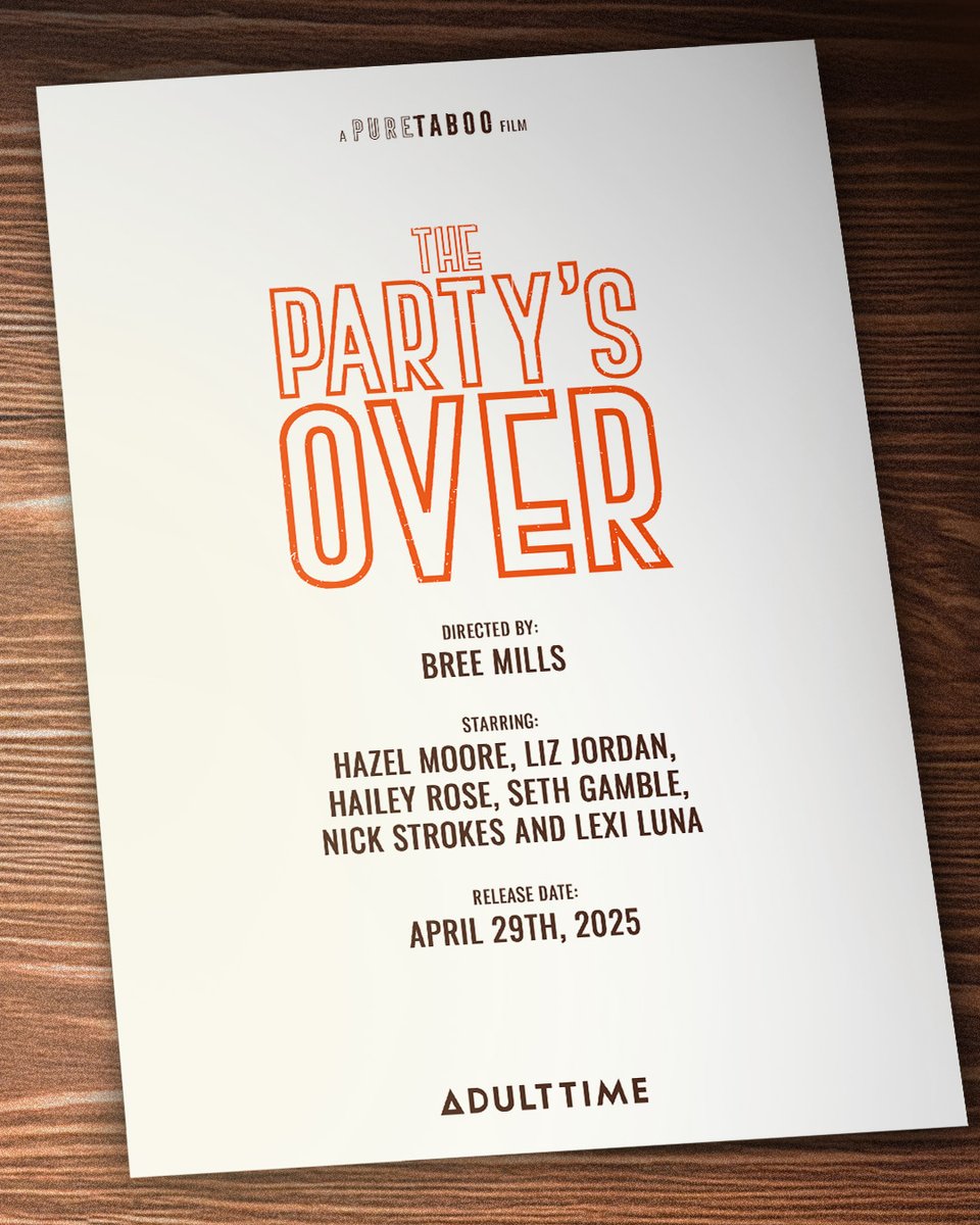 HugeApe (@hugeape) on Twitter photo AdultTimecom: A 19th birthday party NOBODY will ever forget 😏
'THE PARTY'S OVER' is coming April 29th... ↪️ adultti.me/THEPARTYSOVER
⭐️: <a href="/HazelnuttMoore/">Hazel Moore</a>, <a href="/notlizjordan/">Liz J</a>, <a href="/HaileyRoseFucks/">🌹Hailey Rose🌹</a>, <a href="/sethgamblexxx/">Seth Gamble</a>, <a href="/NickStrokes5/">Nick Strokes</a>, & <a href="/lexilunaxoxo/">Lexi Luna™️</a>
🎥: <a href="/TheBreeMills/">Bree Mills</a> AdultTimecom: A 19th birthday party NOBODY will ever forget 😏
'THE PARTY'S OVER' is coming April 29th... ↪️ adultti.me/THEPARTYSOVER
⭐️: <a href="/HazelnuttMoore/">Hazel Moore</a>, <a href="/notlizjordan/">Liz J</a>, <a href="/HaileyRoseFucks/">🌹Hailey Rose🌹</a>, <a href="/sethgamblexxx/">Seth Gamble</a>, <a href="/NickStrokes5/">Nick Strokes</a>, & <a href="/lexilunaxoxo/">Lexi Luna™️</a>
🎥: <a href="/TheBreeMills/">Bree Mills</a>