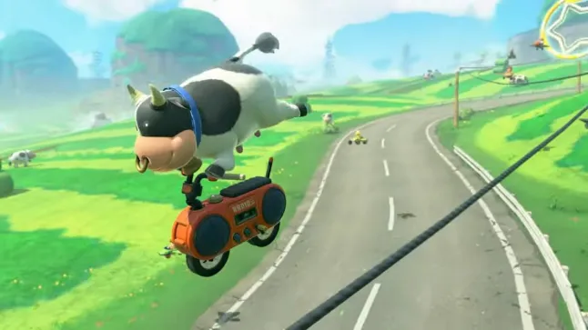 Can't believe that YO MOMMA! is finally a playable character in Mario Kart