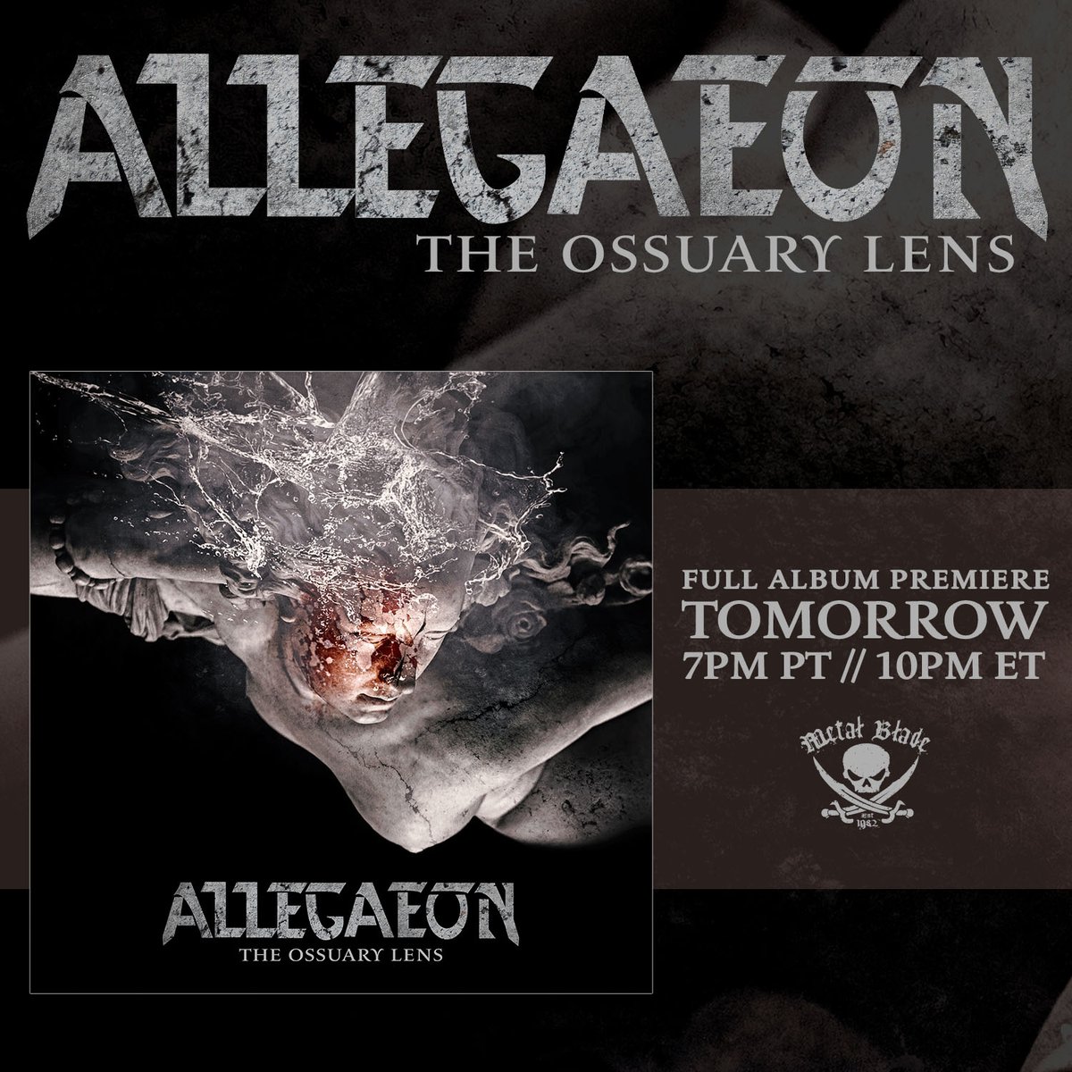 Hi friends. So tomorrow you can listen to "The Ossuary Lens" in its entirety tomorrow before it's released on Friday! Set a reminder here! • youtu.be/KbaOstpk7Us