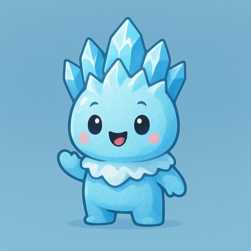 fishball_Lin's tweet photo. This is a Mascot which I designed for @Glacier_Fi 
Is it cute? https://t.co/ES0pZd2FgZ