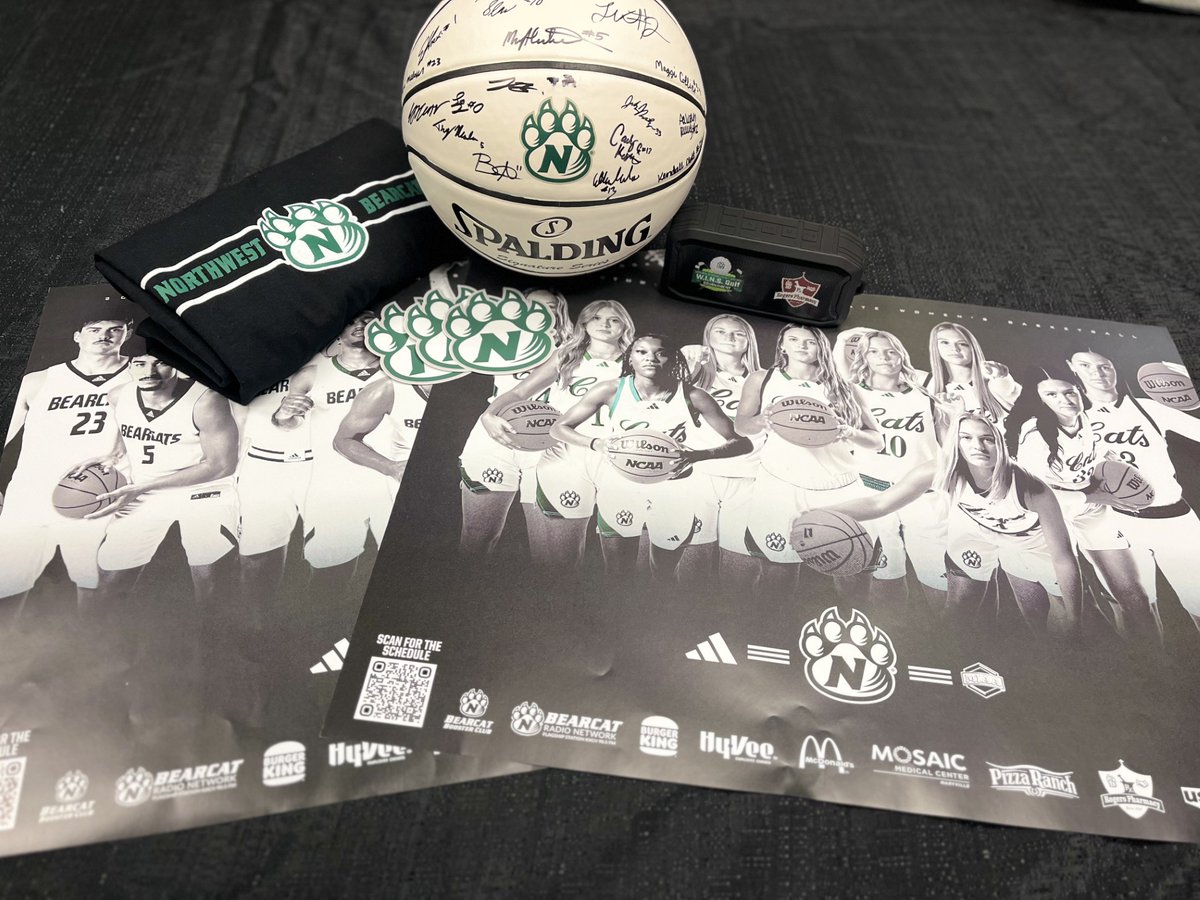 Northwest Athletics (@bearcatsports) on Twitter photo ๐จ๐๐๐๐๐ผ๐๐ผ๐ ๐ผ๐๐๐๐๐จ
Support your Bearcats on <a href="/NWMOSTATE/">Northwest Missouri State University</a> ๐ฟ๐๐ฎ ๐ค๐ ๐๐ง๐๐๐ฃ ๐๐ฐ
๐๐๐ ๐ and ๐ง๐๐ฅ๐ค๐จ๐ฉ for a chance to win a <a href="/nwbearcatwbb/">Bearcat WBB</a> x <a href="/NWBearcatMBB/">Bearcat Basketball</a> bundle, including a commemorative 2024-25 basketball!
#OABAAB ๐จ๐๐๐๐๐ผ๐๐ผ๐ ๐ผ๐๐๐๐๐จ
Support your Bearcats on <a href="/NWMOSTATE/">Northwest Missouri State University</a> ๐ฟ๐๐ฎ ๐ค๐ ๐๐ง๐๐๐ฃ ๐๐ฐ
๐๐๐ ๐ and ๐ง๐๐ฅ๐ค๐จ๐ฉ for a chance to win a <a href="/nwbearcatwbb/">Bearcat WBB</a> x <a href="/NWBearcatMBB/">Bearcat Basketball</a> bundle, including a commemorative 2024-25 basketball!
#OABAAB
