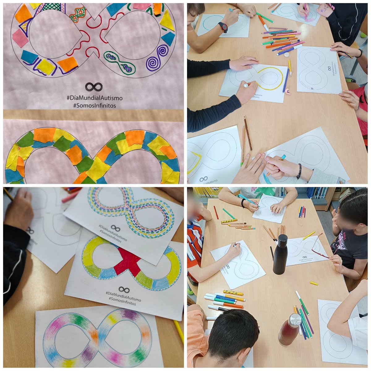 También hoy, 2 de abril, hemos celebrado en el cole el Día Mundial de Concienciación sobre el Autismo. 

#ceiplapradera #hacemospiñacontigo🍍 #díamundialautismo #somosinfinitos