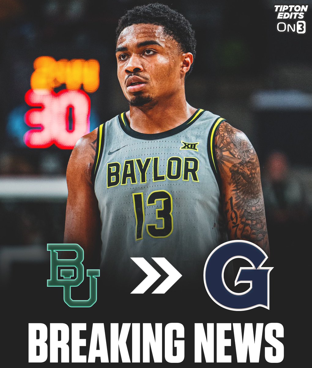 NEWS: Baylor transfer guard Langston Love has committed to Georgetown, he tells <a href="/On3sports/">On3</a>. 

The 6-5 junior averaged 8.9 points and 2.8 rebounds per game this season. 

on3.com/college/baylor…