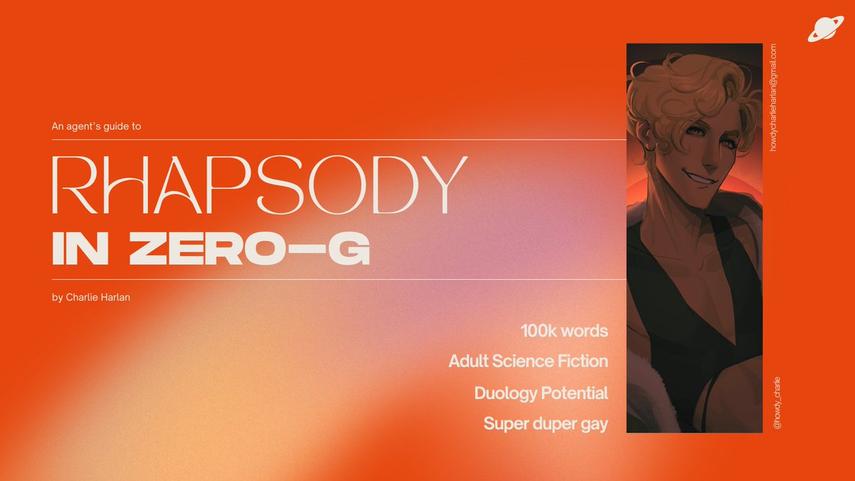 howdy_charlie's tweet image. I couldn&apos;t help myself: presenting the agent&apos;s guide to Rhapsody in Zero-G! 🚀

This space opera with an opera singer, found family, and luscious space drama with one hell of a voice is sub ready! Interact &amp;amp; I&apos;d be happy to send it your way! ✨

#agentguide #writingcommunity