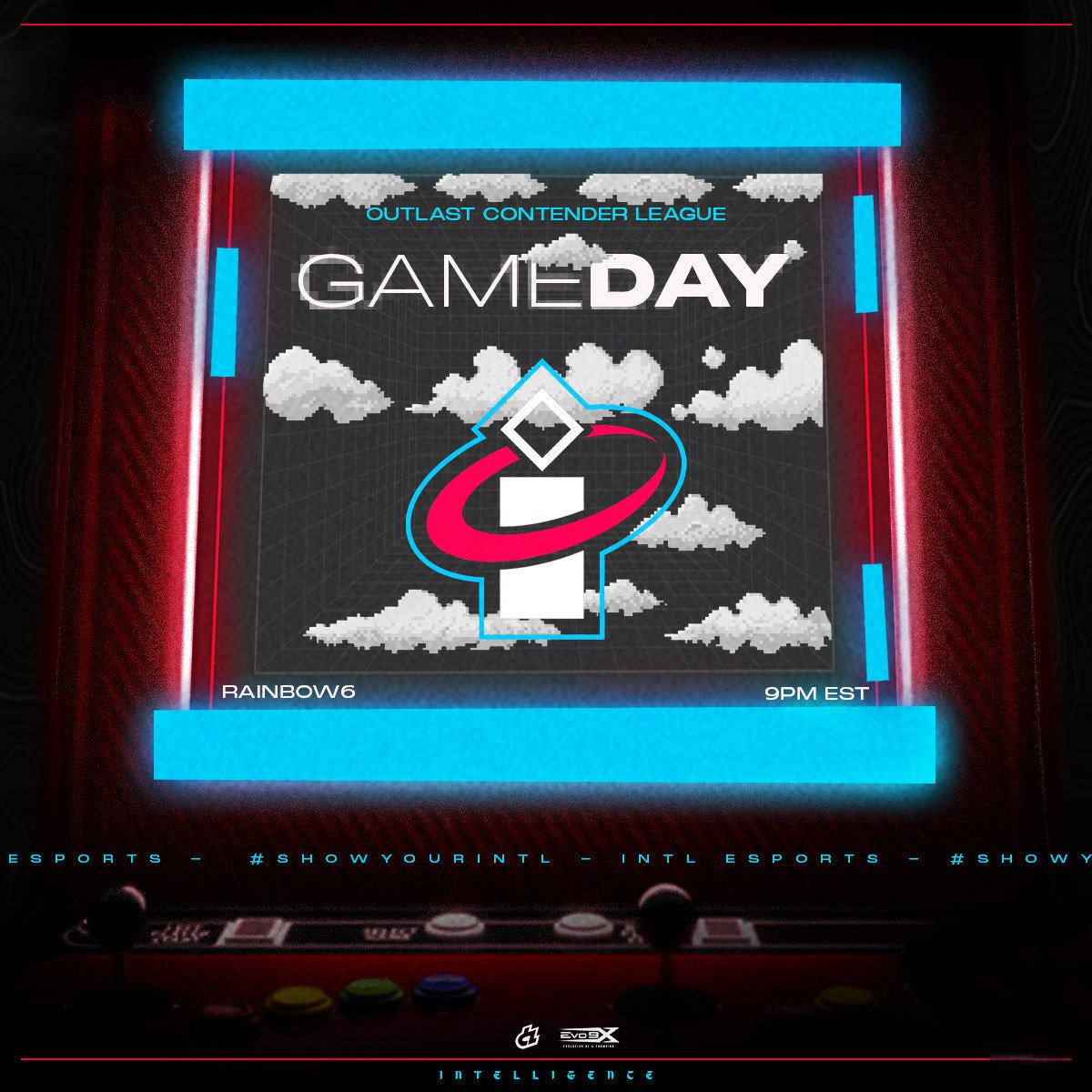 INTL_GG's tweet photo. 🔫GAMEDAY | Rainbow Six🔫

OCL League

Vs. #BelttoAhh @ 9 PM EST

Roster:
🤫

We gonna talk em down 🔥
#IntelligenceWithin #ShowYourINTL https://t.co/7q7e2t0j81