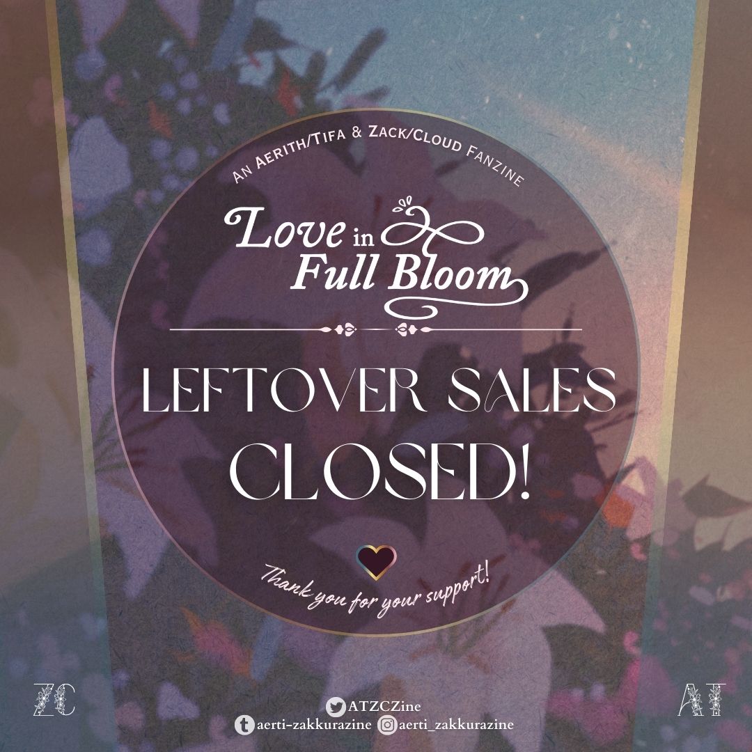Love in Full Bloom: An AerTi & Zakkura Zine💐 tweet media