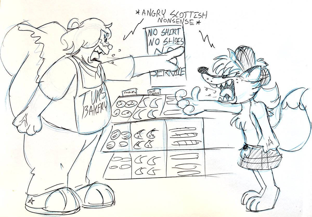 Fanart for <a href="/Kabula_AcTN/">[Kabula]</a> because their Scottish fox is peak