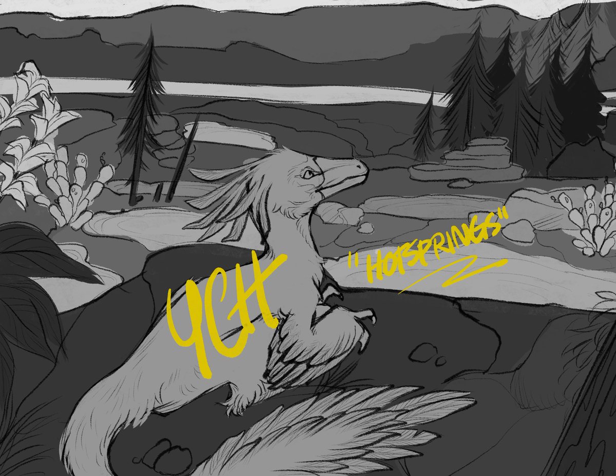 Lil drawing that was meant for myself that I decided to turn into a YCH 🦖

furaffinity.net/view/60433928