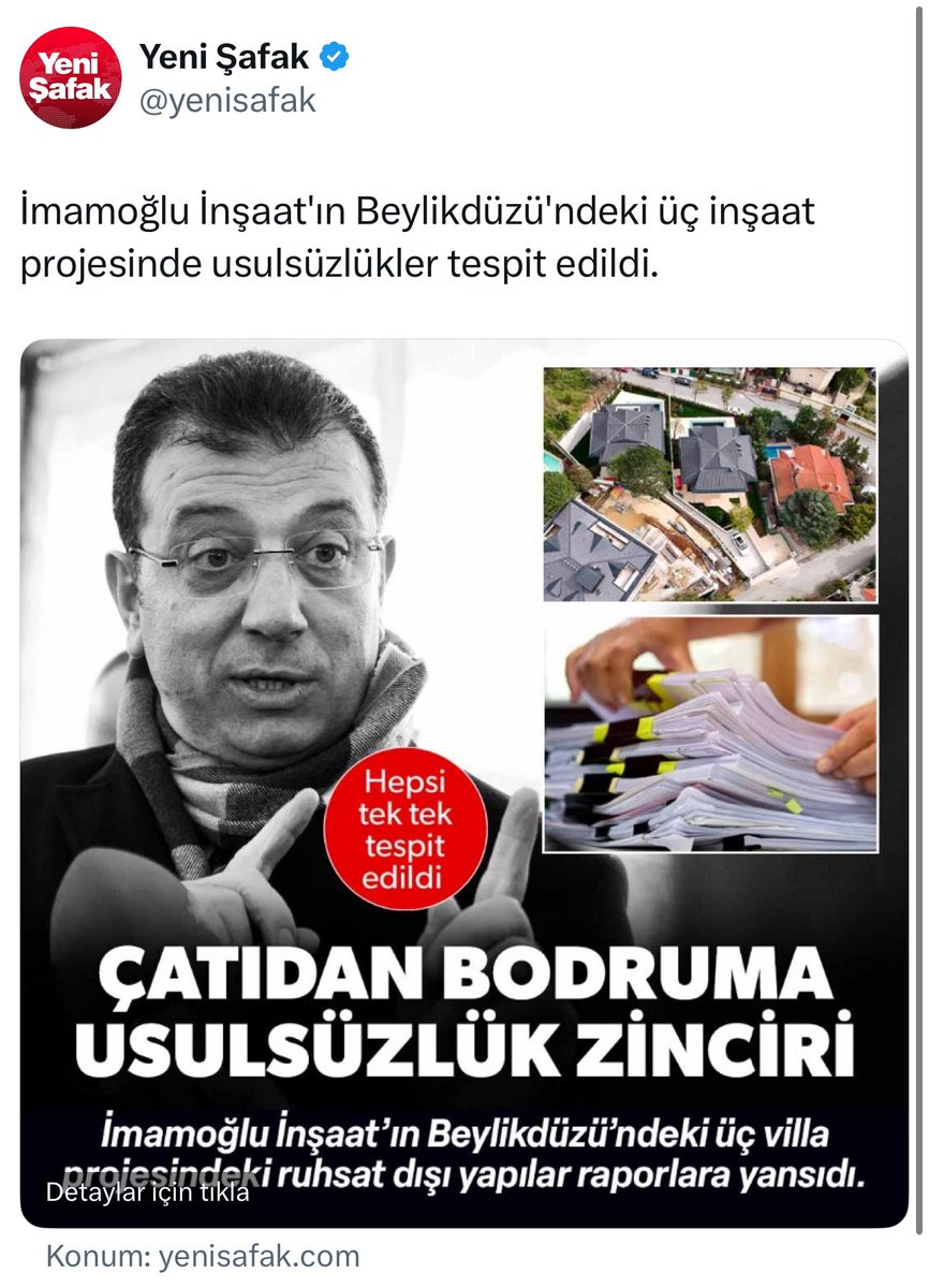 muratagirel's tweet photo. Servis edilen haberlere bak!
Şaka gibi. Ama değil.

Bir şey bulabilmek için bir şeyler denenmiş…
Ama bir şey bulunamayınca, bir şeyler yazmışlar.

Terasa ek kapı koymuşlar.
Mutfak tam 15 santim büyükmüş!
Allah aşkına, biri bu yolsuzluk kasırgasını durdursun!

Terasa kapı yapmak ne demek?
Böyle büyük bir kepazelik olabilir mi!?