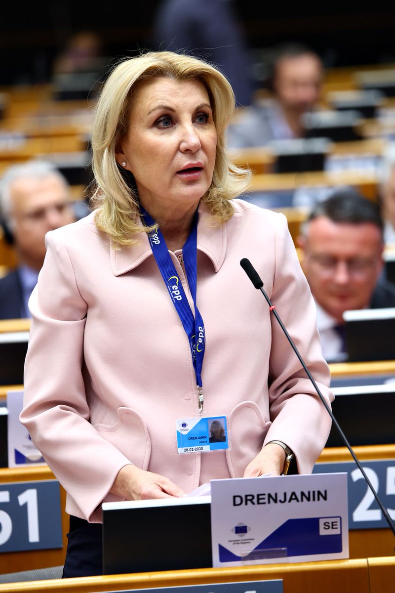 EPP Group CoR (@epp_cor) on Twitter photo The candidate countries have to follow all the steps necessary to join. We have to secure the respect for the rule of law. Many things have happened since the last countries acceded the EU and also since UK left. <a href="/DrenjaninJelena/">Jelena Drenjanin</a> The candidate countries have to follow all the steps necessary to join. We have to secure the respect for the rule of law. Many things have happened since the last countries acceded the EU and also since UK left. <a href="/DrenjaninJelena/">Jelena Drenjanin</a>