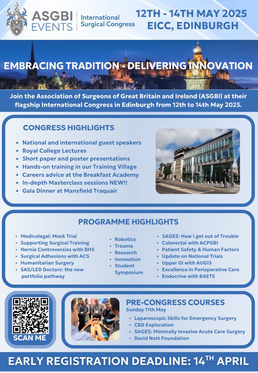Only a few days left for the early bird registration for the best meeting of the year !!!