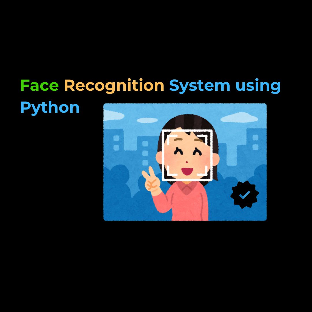 allinpython's tweet image. Face Recognition System using Python allinpython.com/face-recogniti…